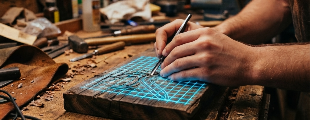 Corte Láser Profesional en taller creativo IngeniArte